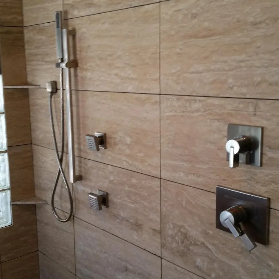 Shower fixture installation for Gas Line Repair in Middle River